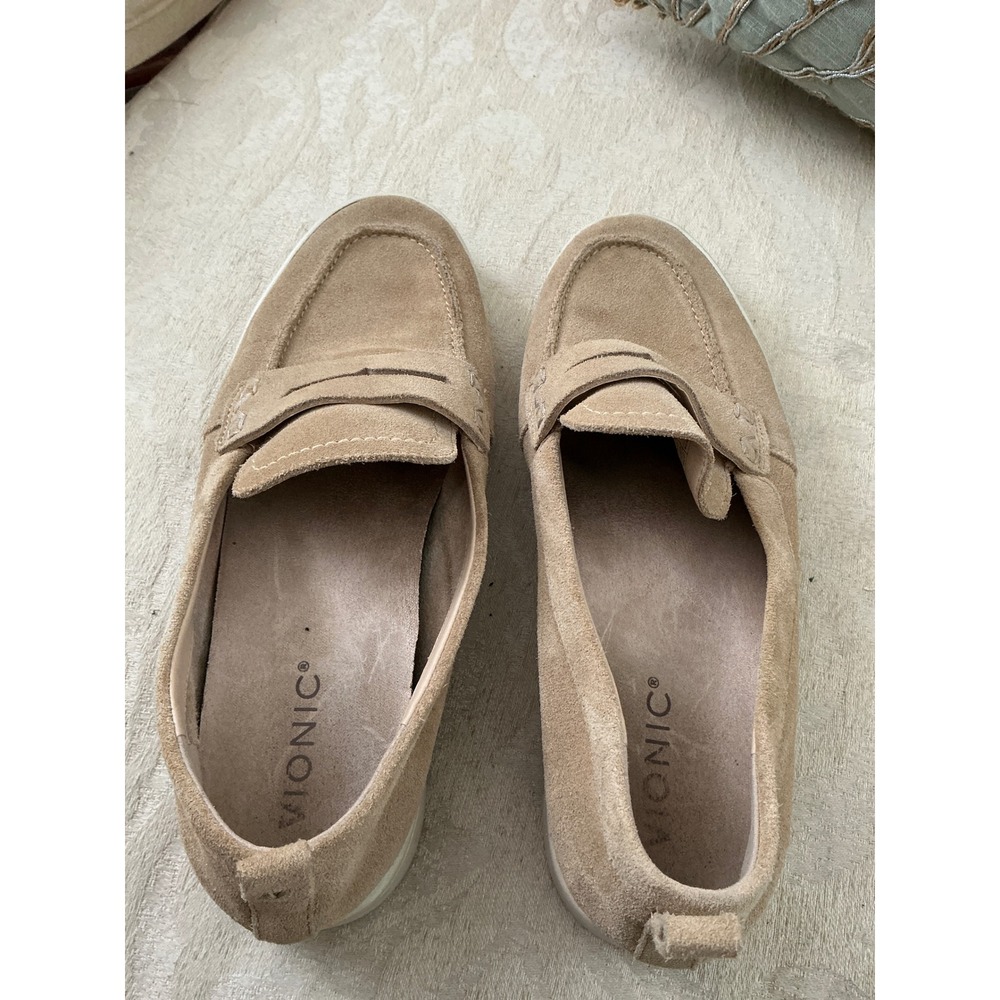 Vionic Uptown Loafer Sand Suede Women's Size 9 - Picture 3 of 9